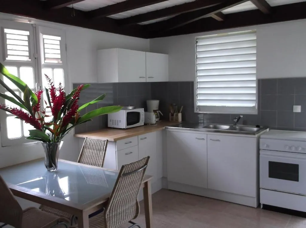 Apartment Agreable T1 Le Gosier, Wi-Fi, Piscine Dans Gite